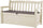 Panchina Contenitore da Giardino 140x60x84 cm in Resina Keter Eden Bench Beige