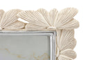 Cornice Butterfly 23x2x27,7 cm in Resina e Vetro Crema      