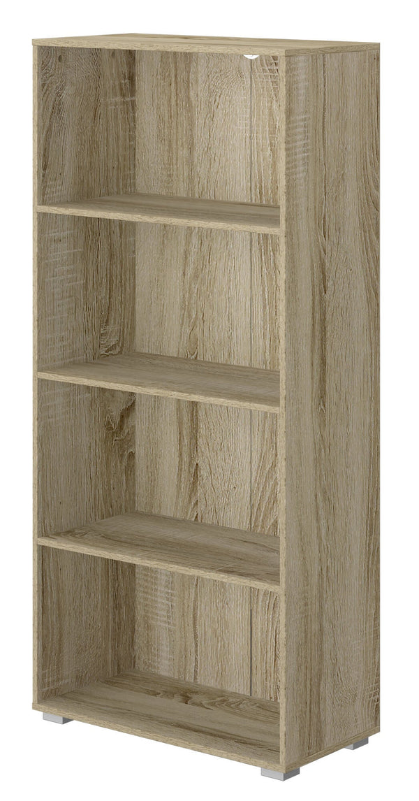 Libreria 4 Ripiani 60x30x130 cm in MDF Rovere online