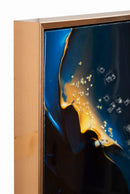 Stampa su Tela Laccata con Cornice Andromeda 60x4x90 cm in Pino e Tela e Plastica      