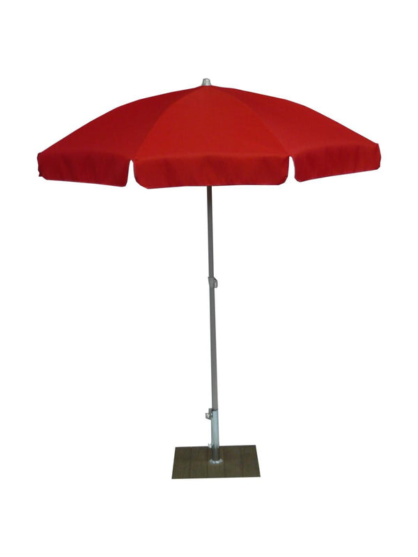 acquista Ombrellone da Giardino Ø2 m Palo Ø33 mm in Acciaio Maffei Borgo Rosso