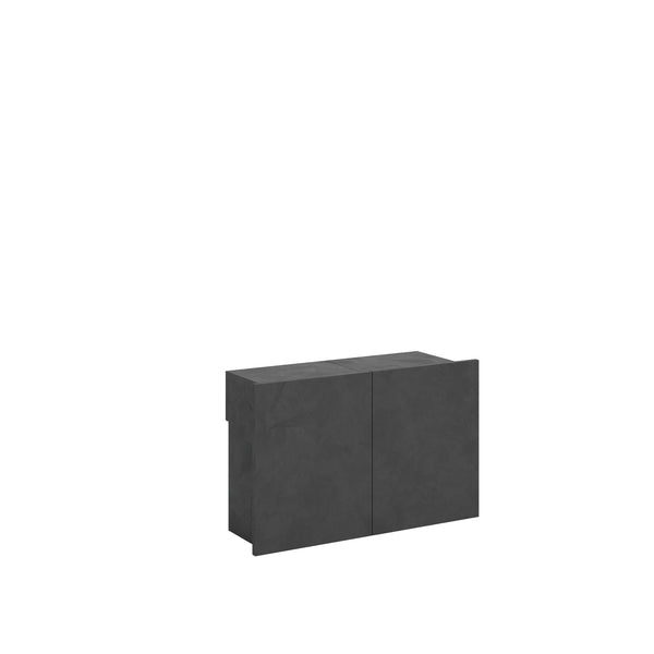 Panca Allungabile Inferiore 72-300x26x45 cm Evolve Antracite Spatolato online
