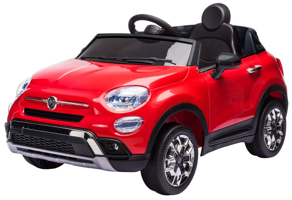 sconto Macchina Elettrica per Bambini 12V con Licenza Fiat 500X Anniversary Rossa