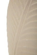 Vaso Dune Tall 18x9,5x29,5 cm in Ferro Crema      