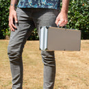 Valigetta con Accessori per Barbecue 43,5x17,8x6,2 cm in Alluminio