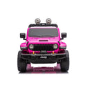 Macchina Elettrica per Bambini Jeep Wrangler Rubicon 12V con Telecomando Rosa   
