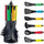 Set 6 Mestoli da Cucina per Uso Alimentare Resistenti al Calore con Supporto Multicolor