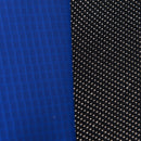 Trampolino Tappeto Elastico Ø305x248 cm con Rete e Bordo Imbottito Blu e Nero