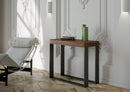 Consolle Allungabile 90-290x40x77 cm in Nobilitato Marrone