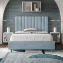 Letto 1 Piazza e Mezzo Agueda Azzurro Varie Misure