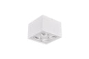 Plafoniera da Interno  GU10 in Metallo Bianco Opaco