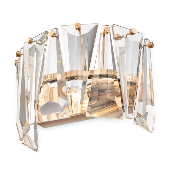 Lampada da parete Modern in Metallo Puntes Oro sconto