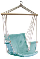 Amaca Sedia Sospesa  96x50 cm in Tessuto Verde Acqua