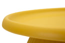 Tavolinetto Geax Senape Ø70x35 cm in Plastica Senape      