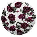 Set 6 Piatti Piani Ø26,5x3 cm  in Porcellana e Gres VdE Tivoli 1996 Rose Baroque
