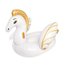 Cavallo Gonfiabile Gigante 231x150 cm in Vinile Bestway  41118 Pegaso Bianco