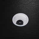 Scrivania da Ufficio Porta PC 120x60x74 cm con Mensole Ripiano Tastiera  Nera