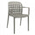 Sedia da Giardino Sharon 58x57,5x82,5 h cm in Polipropilene Tortora