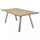 Tavolo Nevis 200x100x74 h cm in Legno Grigio