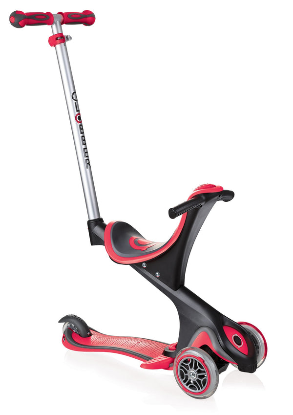 prezzo Monopattino Passeggino Triciclo 3 Ruote 5 in 1 Globber Evo Comfort Rosso