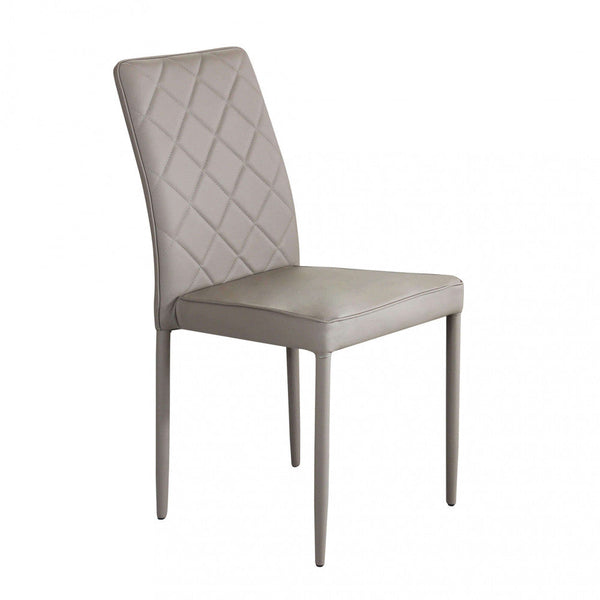 sconto Sedia Blossom 41x50x91 h cm in Similpelle Tortora