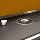 Pattumiera da Incasso per Piano Cucina 6 Litri in Acciaio e Plastica Emuca