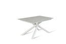 Tavolo Allungabile 140/190x90x76 cm in Melaminico Pulse Bianco