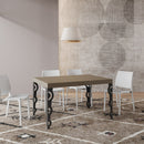 Tavolo Allungabile 140-244x80x77 cm Karamay Tortora  