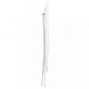 Tavolo Bristol 70x70x72 h cm in Acciaio Bianco