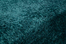 Divano Island Petrolio 238x92x78 cm in Spugna e Poliestere Verde acqua      