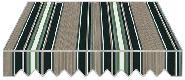 Tenda da Sole a Caduta 2x2,5m Tessuto in Poliestere Disegno P6002 sconto