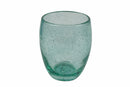Set 6 Bicchieri Acqua in Pasta Di Vetro Soffiato 300 ml Villa d'Este Home Tivoli Acapulco Marea