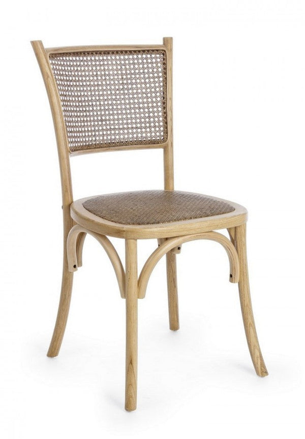 Sedia Carrel Naturale in Legno sconto