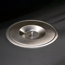 Pattumiera da Incasso per Piano Cucina 6 Litri in Acciaio e Plastica Emuca