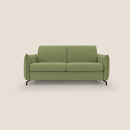 Divano Letto 3 Posti 215x95x96 cm in Tessuto Verde