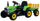 Trattore Elettrico per Bambini 12V Miller Verde e Giallo