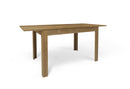 Tavolo Allungabile 120/170x80x75 cm Noce Stelvio e Noce Stelvio   