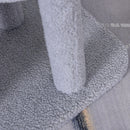 Albero Tiragraffi con Cuccia per Gatti in Legno Sisal 40x40x103 cm  Grigio Chiaro