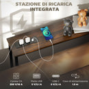 Tavolo Consolle in Stile Industriale 160x20x80 cm con Stazione di Ricarica in Legno e Acciaio Marrone  