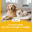 Cuccia per Cani 98x76x69,5 cm Casetta per Cani da Esterno in Legno Grigio      