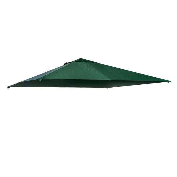 prezzo Tetto di Ricambio per Gazebo da Giardino 3x3m in Poliestere Verde