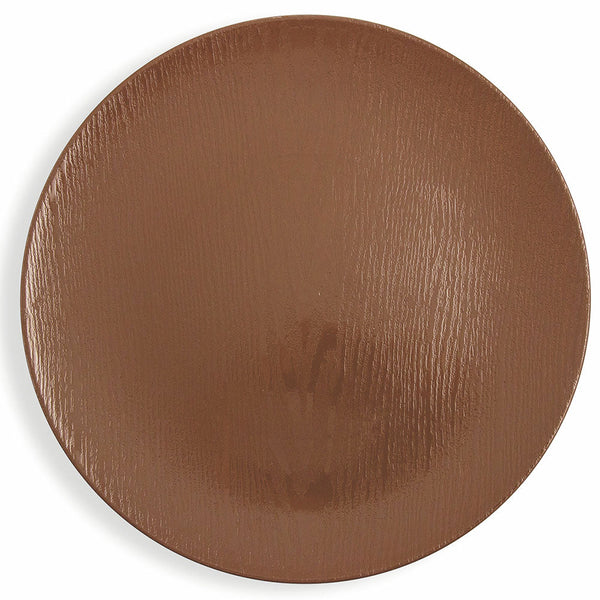 Set 6 Sottopiatti in Plastica Ø 33cm Villa d'Este Wood Marrone online