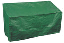 Telo Impermeabile 160x80x75cm in Poliestere per Panchine da Giardino Bauer Verde
