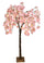 Pesco Artificiale ad Uso interno con Led Altezza 120 cm Rosa