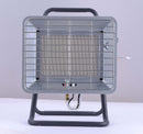 Stufa a Gas Gpl da Interno con Supporto 3,5kW Qlima FGHX145 Silver e Nero
