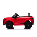 Macchina Elettrica per Bambini Licenza Land Rover Evoque 12V con Telecomando Rosso