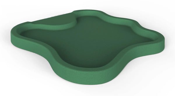 Piatto Doccia da Esterno Giardino in Polietilene HD Arkema Lake Verde Scuro prezzo