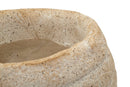 Vaso Shell Sand 33x19x23 cm in Mgo Beige      