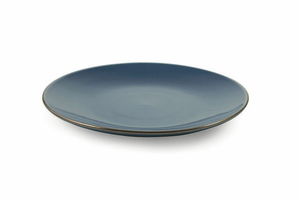 Set 6 Piatti Frutta Ø20,4x2,5 cm in Gres Villa d'Este Home Tivoli Royal Light Blu acquista