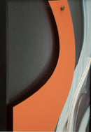 Stampa con LED su Tela Dancer 60x3,5x90 cm in Tela e Plastica e MDF Multicolor      